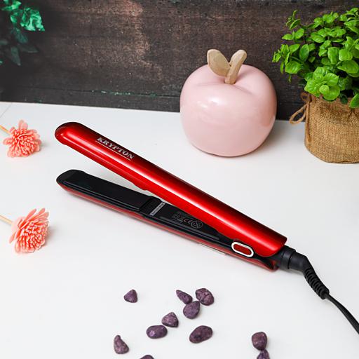 display image 3 for product Ceramic Hair Straightener, KNH6110 - Ceramic Flat Iron for Women, Girls All Hair Styles, Portable and Durable, Lightweight, Fits All Hair Types