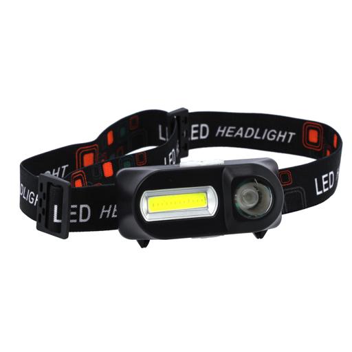 Double Headlight, Lithium Battery, 3W LED Light, KNHL5400 | 3W Cob Light | 5hrs Working | Headlight for Kids &Adults for Running Fishing Camping | Durable Light hero image