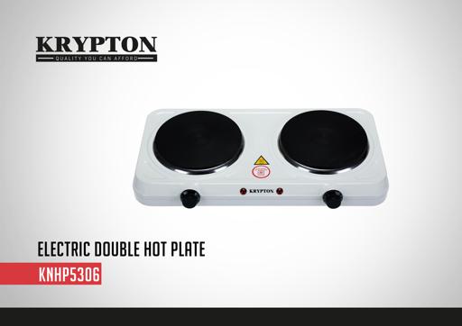 display image 8 for product Krypton 2000W Double Burner Hot Plate For Flexible Precise Table Top Cooking - Cast Iron Heating