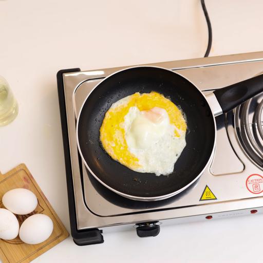 display image 4 for product Krypton 2000W Stainless Steel Double Burner Hot Plate For Flexible Precise Table Top Cooking