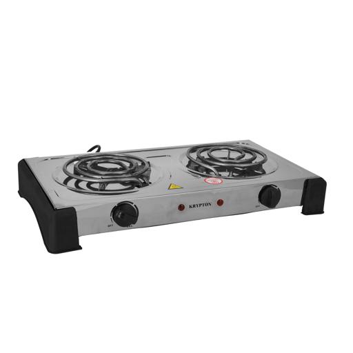 display image 5 for product Krypton 2000W Stainless Steel Double Burner Hot Plate For Flexible Precise Table Top Cooking