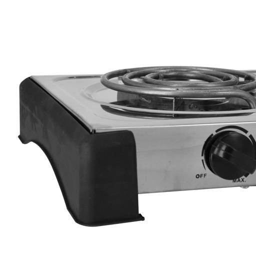 display image 6 for product Krypton 2000W Stainless Steel Double Burner Hot Plate For Flexible Precise Table Top Cooking