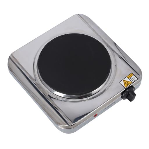 display image 5 for product Stainless Steel Hot Plate, 185mm, KNHP6289 | Single Plate | Auto-Thermostat | Overheat Protection | Various Heat Operations | On/Off Indicator Light