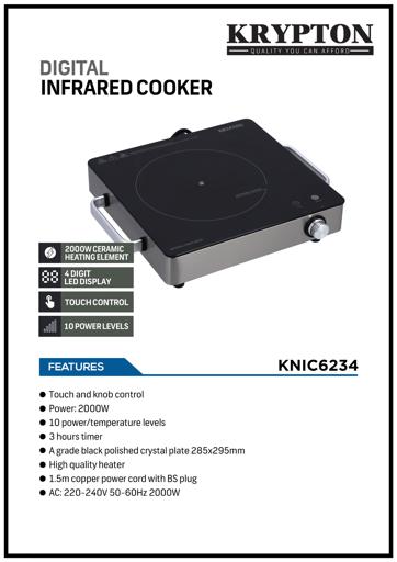 display image 10 for product Infrared Cooker