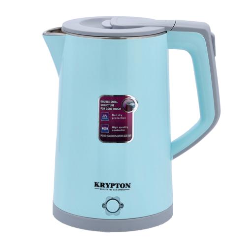 Double Layer Kettle, 1.8L Automatic Cut-Off Kettle, KNK6105 | 360 Rotational Base | Boil-Dry Protection| Detachable Power Base | Ideal for Tea, Coffee, Milk, Soup & More hero image