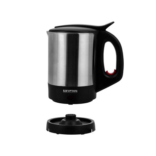 display image 5 for product Stainless Steel Electric Kettle, 1.7L Cordless Kettle, KNK6326 | Cool Touch Stainless Steel Body | Auto-Shut Off, Boil Dry Protection | 360 Rotational Base | Pilot Lamp | Pull Up Lid