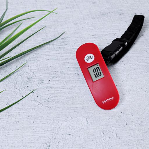 display image 2 for product Krypton Luggage Scale, 40 Kg Maximum Capacity, Lcd Display, Abs Material With High Precision