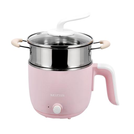 Rice Cooker 4 Cups Uncooked, 1.2L Portable Non-Stick Small Travel