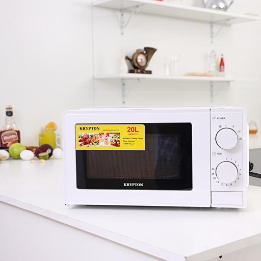 BLACK+DECKER 20L 700W Microwave, Multiple Timer Options, 5 Power