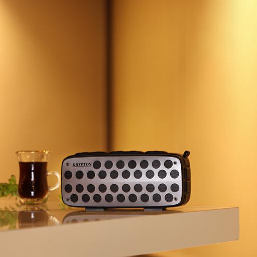 display image 1 for product Krypton 1200Mah Rechargeable Portable Speaker, High Sound Performance, Usb, Tf Card, High Sound
