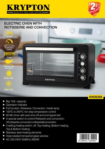 high quality 100l home big oven