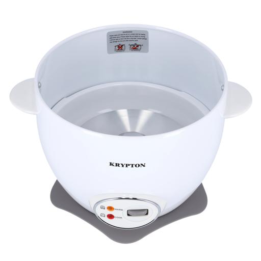 display image 8 for product Krypton 700W 1.8 L Rice Cooker With Steamer