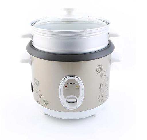 Buy Krypton 400W 1 L Rice Cooker With Steamer Online in UAE Wigme