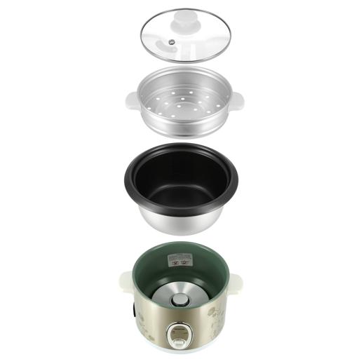 display image 4 for product Krypton 400W 1 L Rice Cooker With Steamer