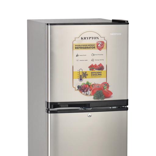 display image 12 for product Refrigerator with Double Door Fast Cooling, Defrost Refrigerator KNRF220 Krypton