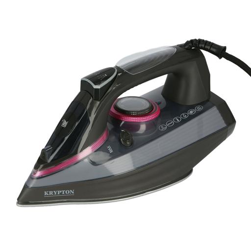 Krypton 2400W Non-Stick Soleplate Steam Iron, Powerful Wet & Dry Steam Iron With Self Clean Function hero image