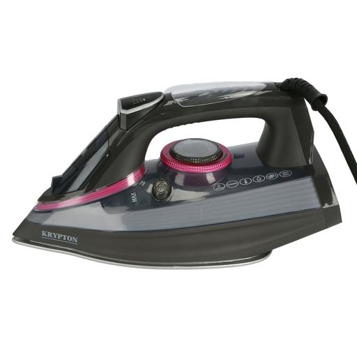 display image 5 for product Krypton 2400W Non-Stick Soleplate Steam Iron, Powerful Wet & Dry Steam Iron With Self Clean Function