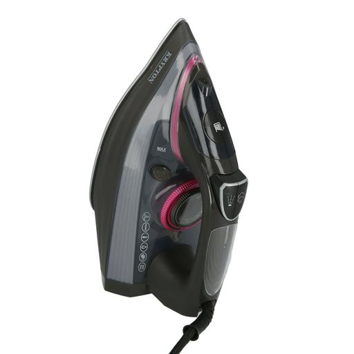 display image 6 for product Krypton 2400W Non-Stick Soleplate Steam Iron, Powerful Wet & Dry Steam Iron With Self Clean Function
