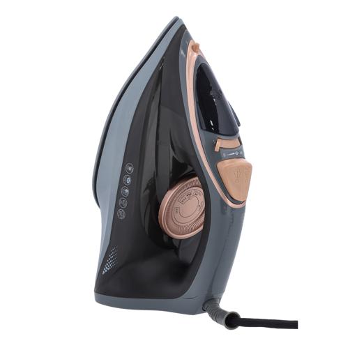 display image 5 for product Ceramic Steam Iron, 220ml Water Tank, KNSI6237 | 360° Swivel Cord | 2400W Steam Iron with Self Cleaning Function | Steam Iron with Adjustable Thermostat