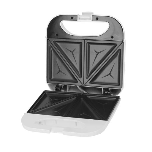 display image 6 for product Krypton Sandwich Maker 760W 2 Slice Sandwich Maker - Cooks Delicious Crispy Sandwiches - Cool Touch