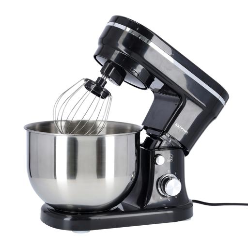 5 Speed Electric Kitchen Cake Mixer Dough Hook Beater Stand Stainless Steel Bowl 