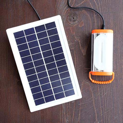 display image 1 for product Geepas 3.5W Max Power Solar Panel with 3M Cable for Home Lighting and Small Battery Charging