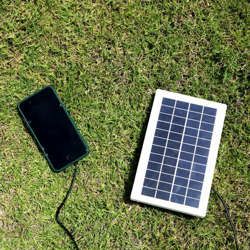 display image 3 for product Geepas 3.5W Max Power Solar Panel with 3M Cable for Home Lighting and Small Battery Charging