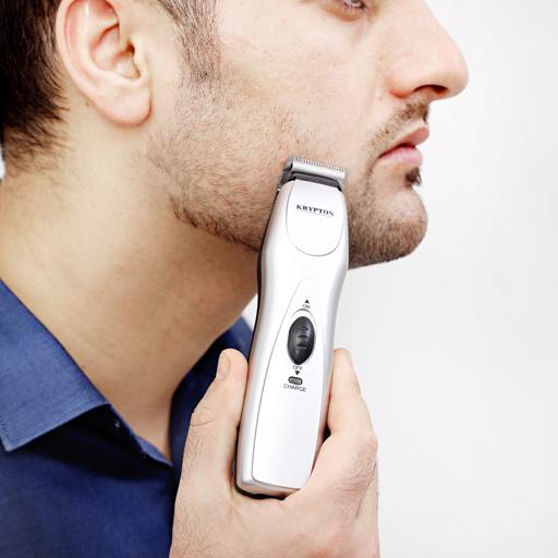 display image 2 for product Rechargeable, Sharp Blade Traveling Electric Hair Clipper KNTR5301 Krypton