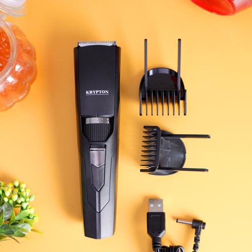 display image 1 for product Professional Trimmer, Rechargeable Hair Trimmer, KNTR5418 | Stainless Steel Blade | 20 Settings | 60 Minutes Working Time | Li-Ion Battery | Cord/Cordless Operation