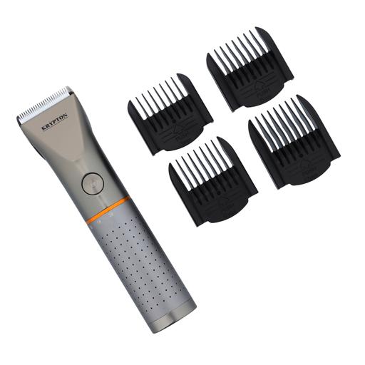 display image 0 for product Rechargeable Hair Clipper, Ceramic Titanium Blade, KNTR5422 | 1*2000mAh Lithium Battery | 3/6/9/12mm Guide Comb | 4 Hours Operating Time