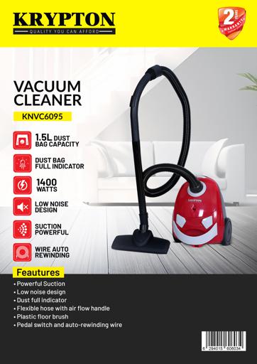 display image 9 for product Vacuum Cleaner KNVC6095 Krypton