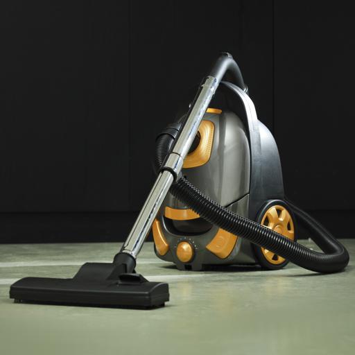 display image 1 for product Vacuum Cleaner, 3L Capacity, Dust Full Indicator, KNVC6296 | Speed Control Function | Pedal On/Off Switch | Automatic Card Rewinder | Cloth Dust Bag | Metal Telescopic Tube