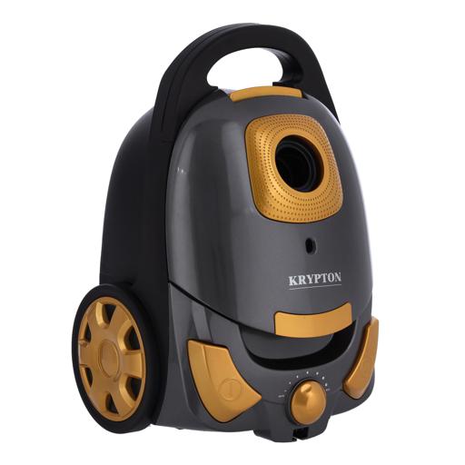 display image 8 for product Vacuum Cleaner, 3L Capacity, Dust Full Indicator, KNVC6296 | Speed Control Function | Pedal On/Off Switch | Automatic Card Rewinder | Cloth Dust Bag | Metal Telescopic Tube