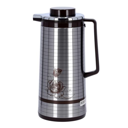 Glass Vacuum Thermal Jug Thermos Hot & Cold Drink 1.3L