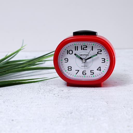 display image 1 for product Krypton Bell Analog Alarm Clock