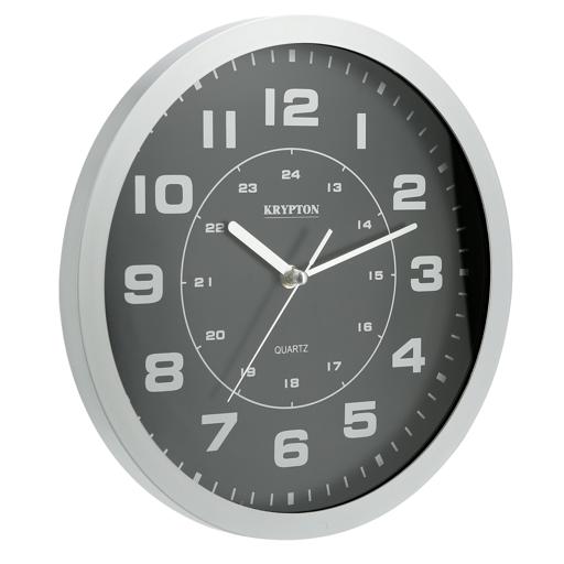 display image 6 for product Krypton Wall Clock - Large Round Wall Clock, Modern Design