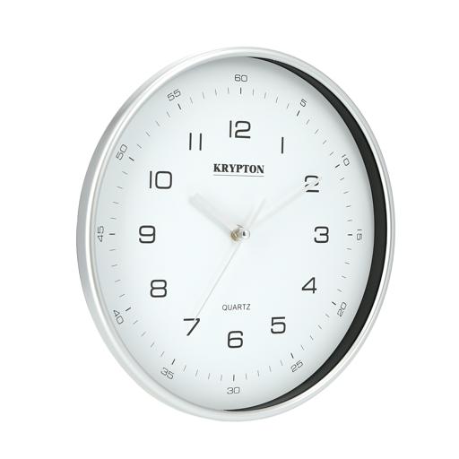 display image 4 for product Krypton Wall Clock - Large Round Wall Clock, Modern Design