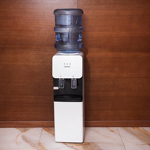 display image 2 for product Krypton Hot & Cold Bottled Water Cooler Dispenser With Cabinet