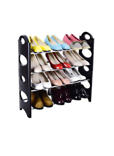 Buy Royalford 4 Tier Shoe Rack Easy To Assemble Modern Design More Storage Space Durable Iron Pole Online in UAE Wigme