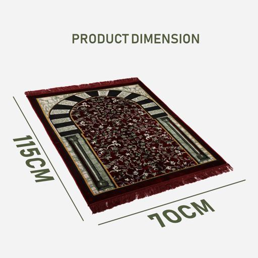 display image 1 for product NOOR 1 DODHIA POLYSTER PRAY MAT 70x115