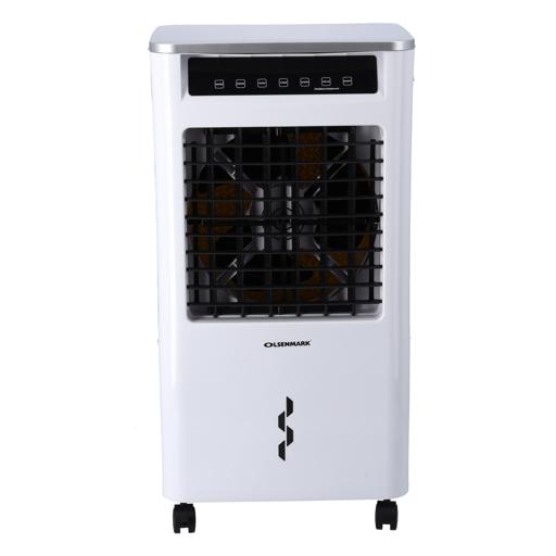 Air Cooler, 7L Cooler/Humidifier & Ionizer, OMAC1677 | 3 Speed Option | Portable Cooler with Remote Control, Brake Wheel & Timer Function | Home/ Office Use hero image