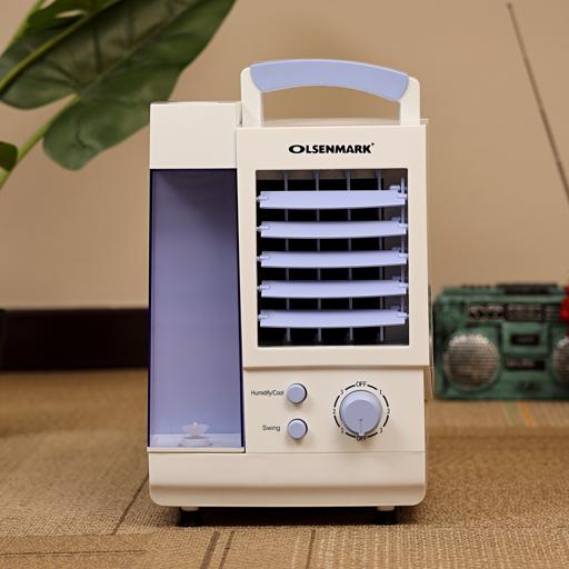 display image 4 for product Olsenmark Mini Air Cooler - Fan, Air Cooler, Humidifier, Air Purifier - 0.80 Liter - 3 Wind Speed