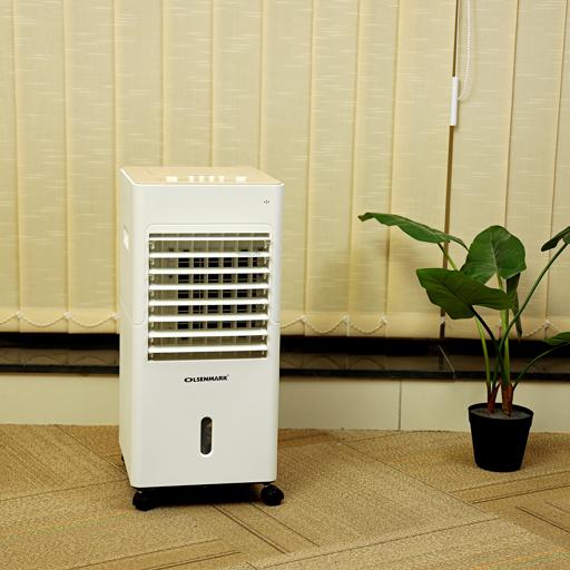 display image 2 for product Air Cooler - 3 Speed Settings - Cooler, Air Purifier and Humidifier | Ice Packs | Dust Gauze  | Water Filter - Olsenmark 