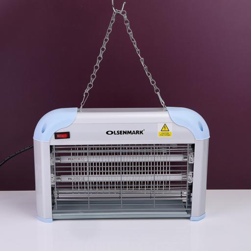 display image 1 for product Olsenmark Fly And Insect Killer - Powerful Fly Zapper 2X8W Uv Light