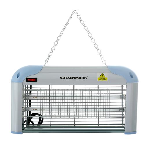 display image 9 for product Olsenmark 30W Fly & Insect Killer - Powerful Fly Zapper 2X15W Uv Light Tube - Electric Bug Zapper