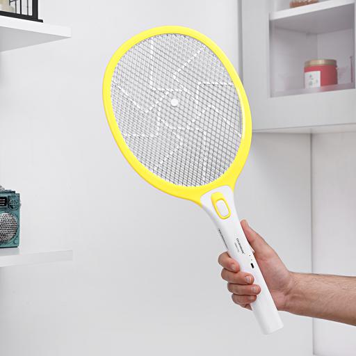 display image 2 for product Rechargeable Mosquito Swatter 1X60 - ABS Material - 800mAh Lead Acid Battery