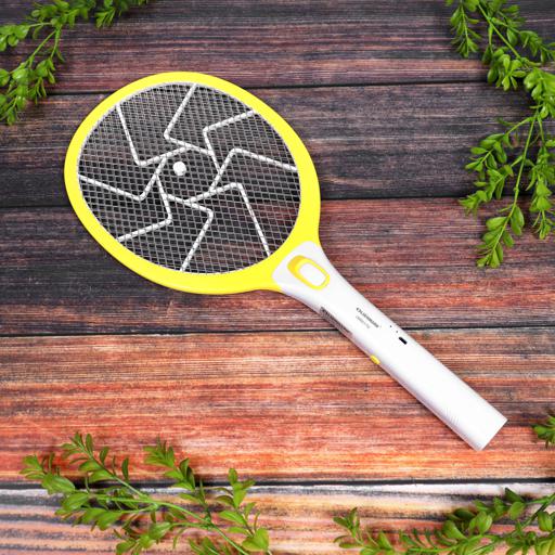display image 4 for product Rechargeable Mosquito Swatter 1X60 - ABS Material - 800mAh Lead Acid Battery