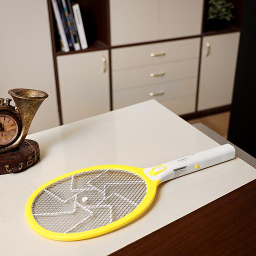 display image 3 for product Rechargeable Mosquito Swatter 1X60 - ABS Material - 800mAh Lead Acid Battery