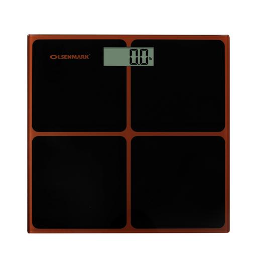 Olsenmark Digital Personal Scale - Tempered Glass Platform - 180Kg Capacity - Lcd Display - Auto Zero hero image