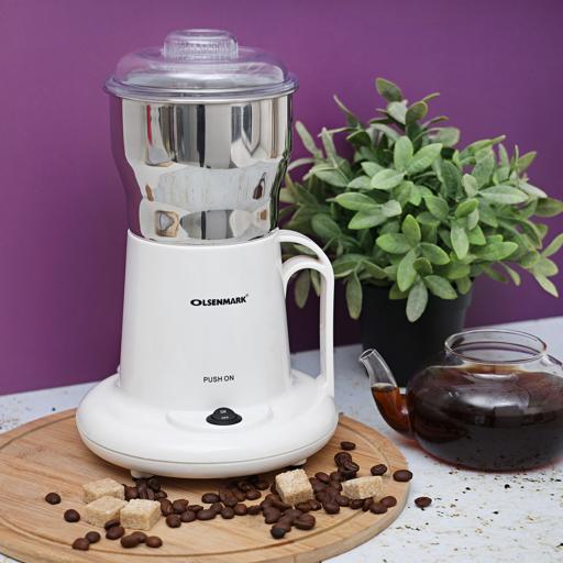 display image 2 for product Olsenmark 200W Coffee Grinder - Electric Grinder - Stainless Steel Jar &Blades For Coffee Beans